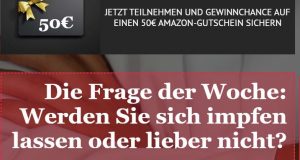 50€ Amazon Gutschein zu gewinnen