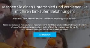 Nielsen Homescan: verdienen Sie Geld, in dem Sie Ihre Einkäufe scannen